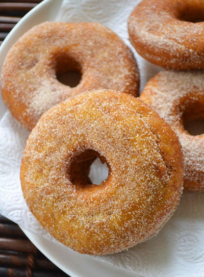 Sugar and Spice Pumpkin Donuts for The Halloween or Whenever You Like It