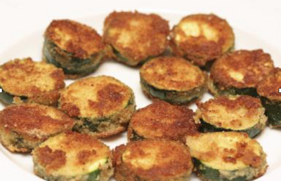 Healthy and Yummy Zucchini Zircles with Sweet Apricot Dipping Sauce