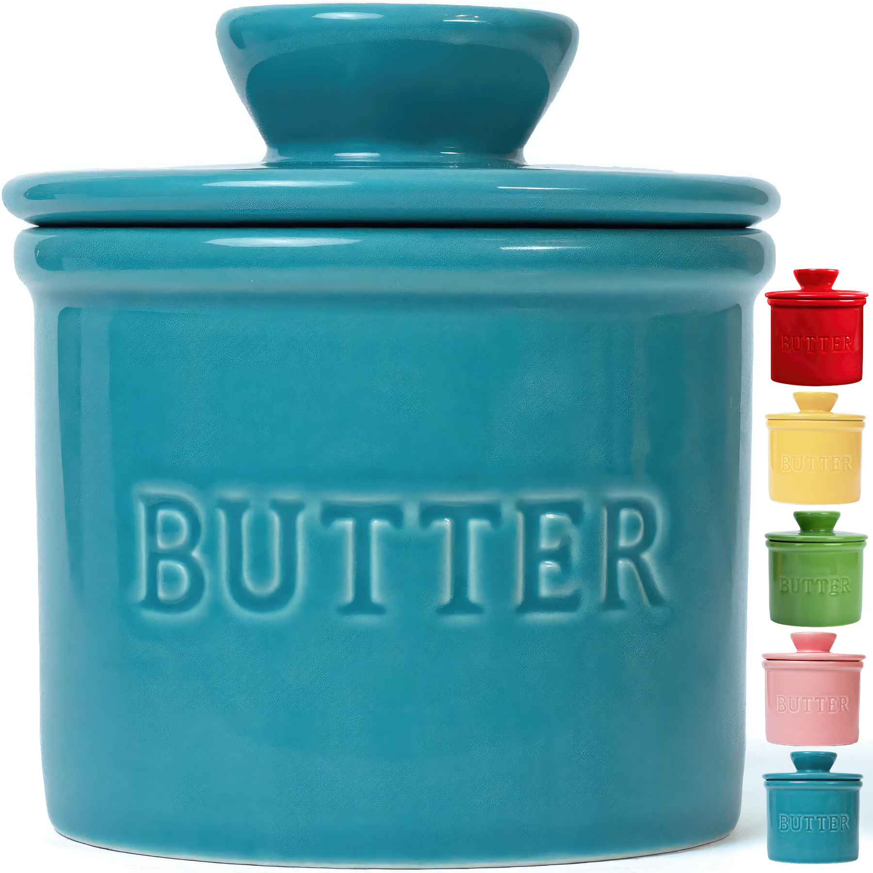 PriorityChef French Butter Crock For Your Kitchen Counter