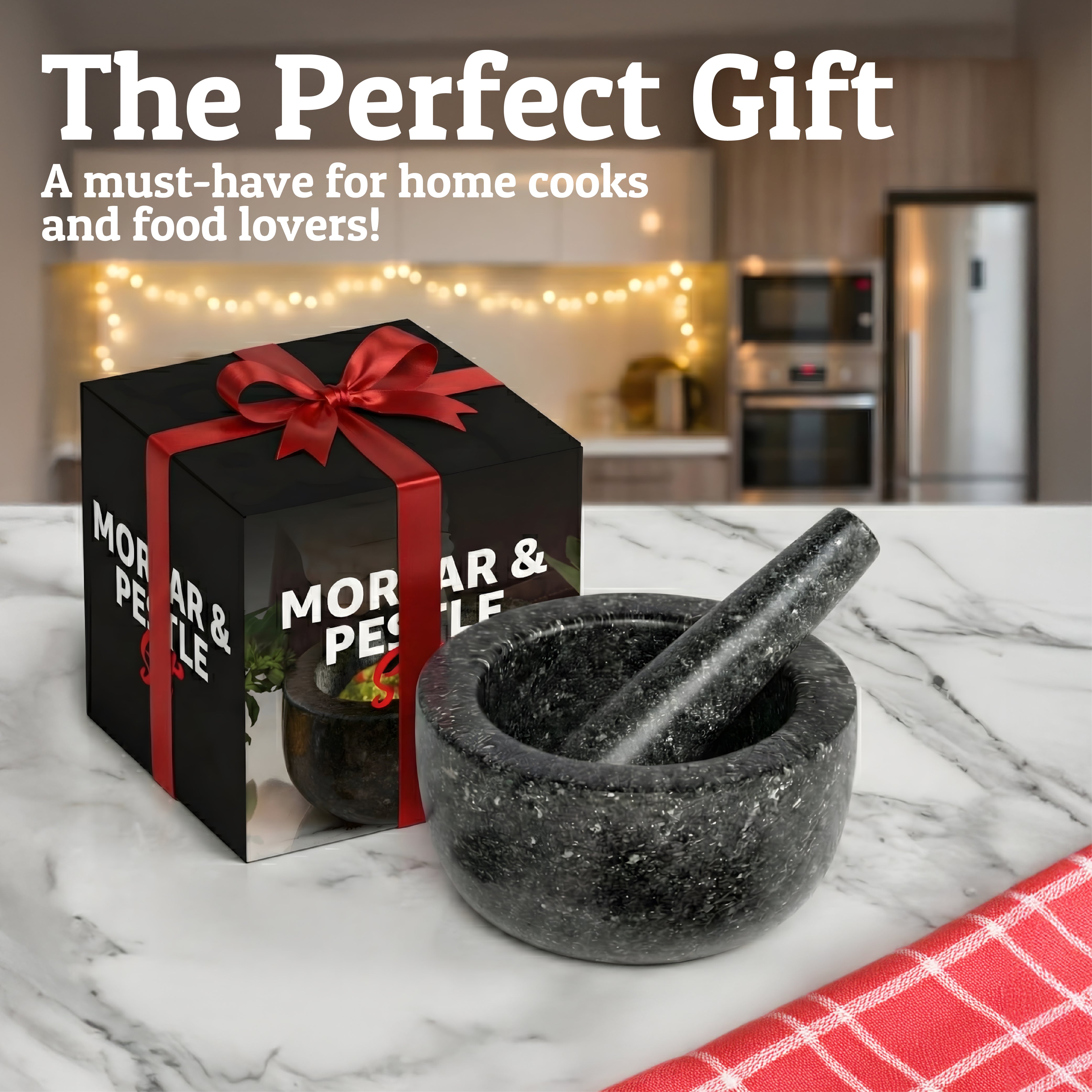 Heavy Duty Mortar and Pestle Set