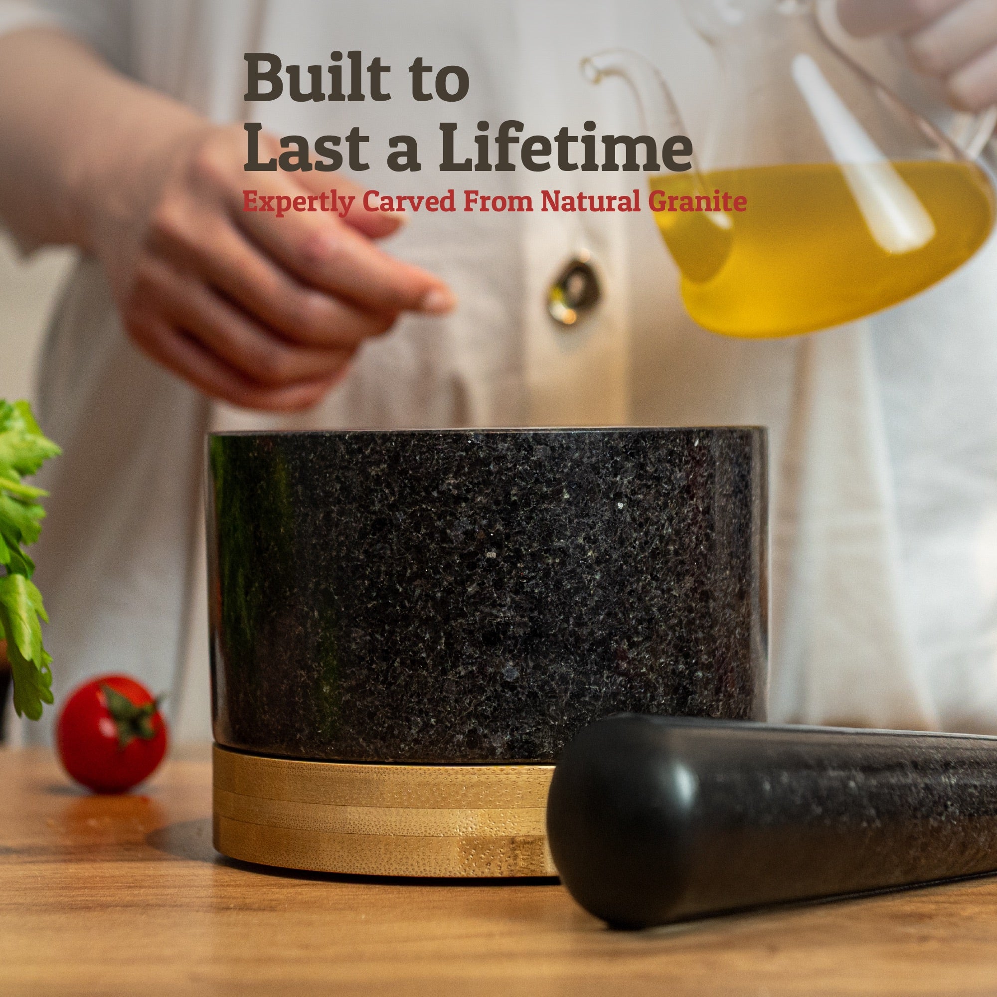 PriorityChef Mortar and Pestle - Thumbnail 4