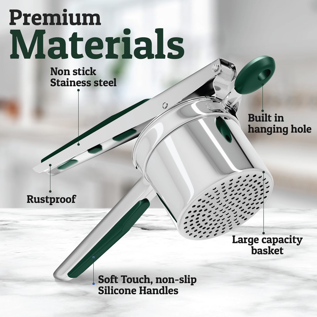 PriorityChef Potato Ricer and Masher, Stainless Steel