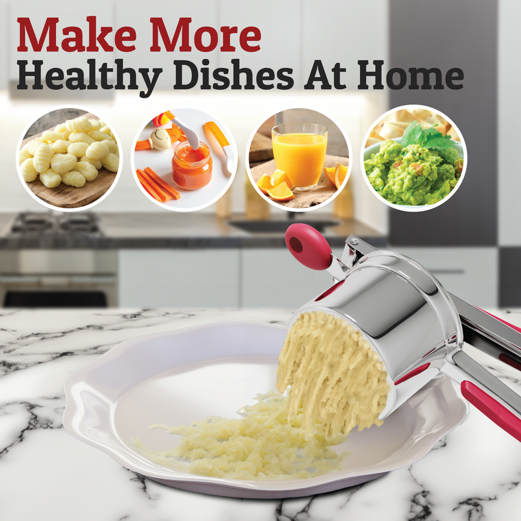 Potato on sale ricer press