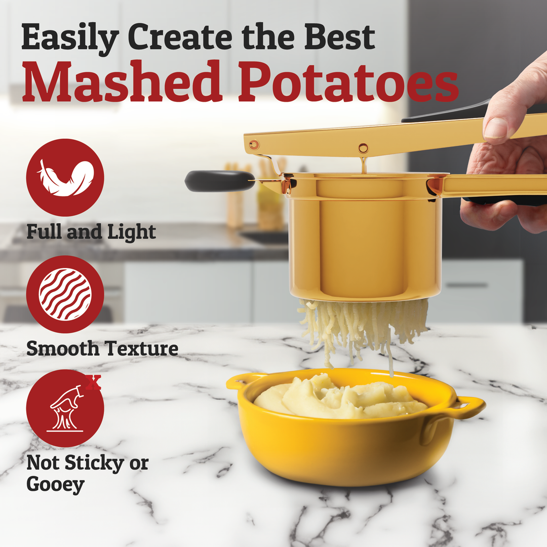 PriorityChef Potato Ricer and Masher, Stainless Steel