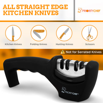 Knife Sharpener & Scissors Sharpener for your Kitchen Knives