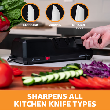 Automated Knife-Sharpening Appliances : kitchen knife sharpener